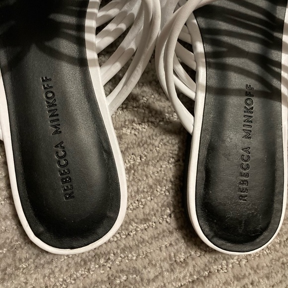 Rebecca minkoff white slides - Picture 4 of 4